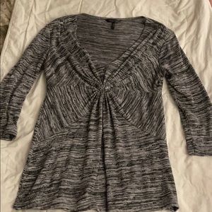 Daisy Fuentes small shirt 3/4 sleeves